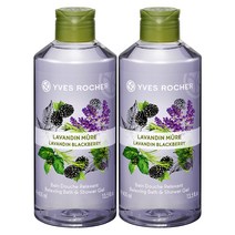 이브로쉐 라벤더 블랙베리 샤워 젤 라벤더향, 2개, 400ml