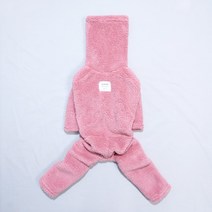 도기스타 이탈리안그레이하운드 휘핏 베들리언테리어 두툼 후리스 올인원, 인디핑크