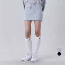 어썸어라운드 여성용 기모 밴딩 미니 스커트