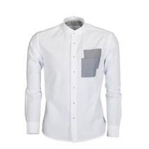 엣지애 남성용 포켓포인트 차이나 셔츠 MCTCT5191S1