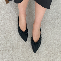 여성용 스틸레토 셔링 뮬 3cm sn2116