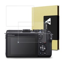 벤토사 캐논 EOS M6 Mark 2 카메라 강화유리 액정보호필름, 2개, VTS-CCDF