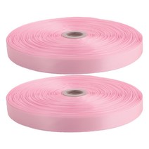 아이엔피 공단리본 2p 15mm, 180m, 연핑크