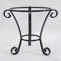 높은 수반 철재받침대