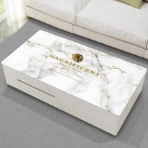 알럽홈 대리석 패턴 방수 멀티 테이블 매트, TYPE2, 80 x 140 cm