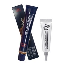 웰라 콜레스톤 퍼펙트 플러스 염색약 80g + 셀리본 33 실크 프로틴 앰플 12ml 세트, (5 / 02), 1세트