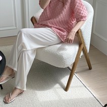 보리맘 임산부 골지 밴딩 와이드 팬츠 a800