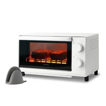 [mosh오븐] 라쿠진 미니 오븐 토스터, LCZ0808WT(화이트)