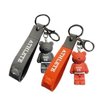 어반카 노르딕 스포츠 베어 키홀더 2종 세트, 블랙, 레드