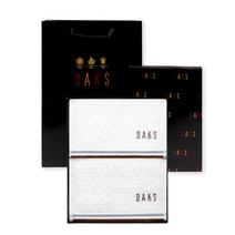 닥스타올 쟈카드스포츠 프리미엄 골프 스포츠 타월 2p, 화이트, 1세트
