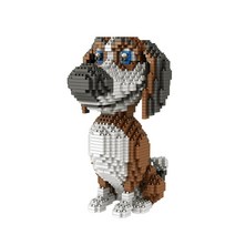 PINGZHIXING 차렷비글 대형 나노블럭 686-01pzx, 혼합색상