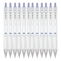 자바펜 제트라인M 저중심 볼펜 0.5mm, 블루, 12개