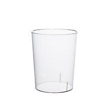 트레이드 투명 쓰레기통 대, 화이트, 1개