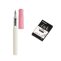파이롯트 카쿠노 만년필 + 카트리지 5p 세트, EF, SP(만년필), 블랙(카트리지)