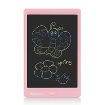 호이지보드 전자 메모 보드 볼펜글씨 164 x 253.5 mm, 핑크