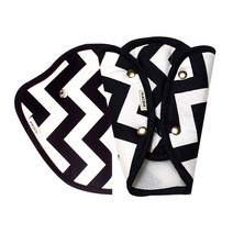 러브스티치 안전벨트 조절가드 + 매쉬 안전벨트가드, 쉐브론블랙, 1세트