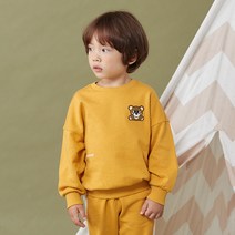 팬콧키즈 아동용 팝테디 미니 캐릭터 오버핏 맨투맨