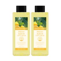 더허브샵 디퓨저 리필오일 2p, 레몬유칼립투스, 2개, 200ml
