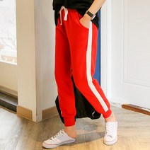 핑크시슬리 여성용 엑터 라인 조거 트레이닝팬츠