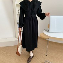 보리맘 슈에 카라 코튼 임산부 원피스 Do205
