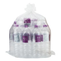 쓰리포 분리수거함 평판 쓰레기봉투 투명, 100매, 60L