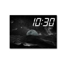 LED 시계 캔버스 프린팅 액자 시리즈 밤하늘 앤 우주 36종, 소나무  36