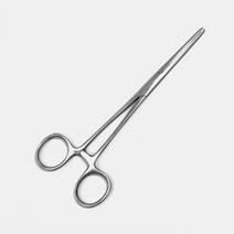 솜넣는 실버 겸자 가위 대 18cm, 1개