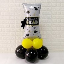 와우파티코리아 졸업 풍선기둥 세트, 졸업장, 4세트