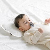 베베누보 멜라 필로우 이탈방지 베이직 신생아 베개, 컬러풀 도트