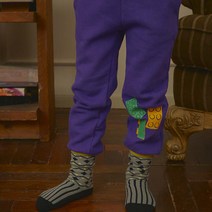 마틸다앤와이 아동용 레고 조거 루프핏 기모 배기 블록 바지