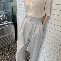 안다로미 여성용 케미 언발란스 팬츠