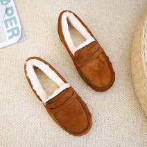 여성용 러블리 무드 털단화