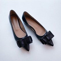 렌디 큐티 리본 플랫슈즈 1cm