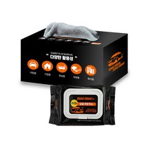때딱 뽑아쓰는 마이크로화이버 타월 20p + 알코올 세정 티슈 30p 세트, 그레이, 1세트