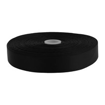 아이엔피 공단리본 25mm, 블랙, 90m