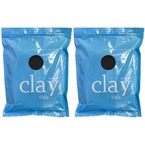 전문가용 클레이 2p, 검정, 500g