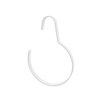 안이스 원형 옷걸이 잡화걸이, 화이트, 1개