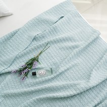 아포아룸 솔리드 뱀부 삼중직 이불, 민트