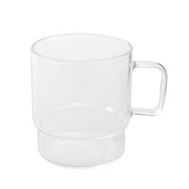 퓨어 내열 유리컵 250ml, 1개