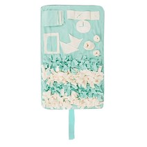 강아지 IQ 노즈워크 담요 M, 화이트민트, 1개