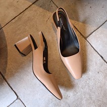 라블 미들굽 슬링백 6.5cm