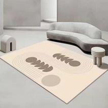 JCP 기하학 디자인 아트 러그
