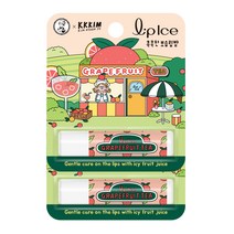 멘소래담 립아이스 KKKIM 립밤, 자몽티향, 2개