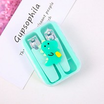 굿에스더 포인트 가정용 손톱깎이 2종, 공룡, 1세트