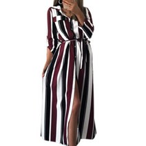 민성컴퍼니 임산부 셔츠 롱 맥시원피스