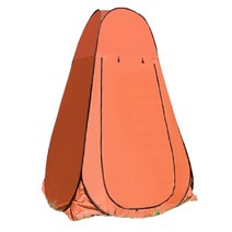 코쿼드 자동 원터치 이동식 캠핑 간이텐트 스탠드, 오렌지, 1개