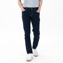 투디오션 남성용 베이직 생지 스판 데님팬츠