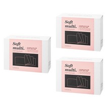 미샤 소프트 5겹 화장솜, 80개입, 3개