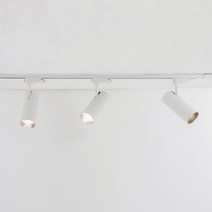샛별하우스 루체 LED 원통 COB 레일 조명 30W 주백색, 화이트