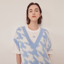 더센토르 SOFT HOUNDY KNIT VEST TC21AWKN08IVBL
